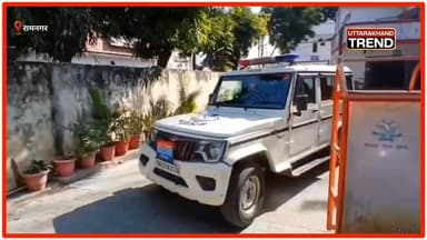 मीट प्रकरण...फरार भाजपा नेता स्कूटी से पहुंचे कोतवाली आत्मसमर्पण करने, कोर्ट में पेश कर भेजा जेल। #CMPushkarSinghDhami #...