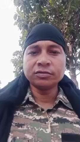 उंटारी रोड: ऊंटारी रोड प्रखंड के सीआरपीएफ जवान ने सोशल मीडिया पर वीडियो पोस्ट किया