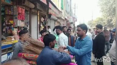 अंबाह: अंबाह में नगर पालिका की कार्रवाई, ₹8,500 के काटे चालान