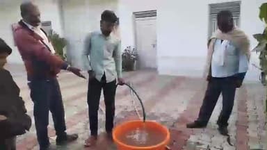 सुनेल: खटखड़ गांव में गंदे पानी की जलापूर्ति से ग्रामीण परेशान #jansamasya