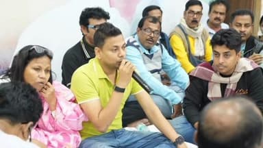 ডায়মন্ডহারবার ২: সেবাশ্রয় ক্যাম্প নিয়ে সরিষার কার্যালয়ে নেতৃত্বদের সাথে বৈঠক করলেন ডায়মন্ড হারবার বিধানসভার পর্যবেক্ষক।