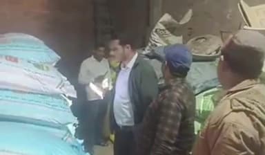 बिथान: सिंघिया में खाद दुकान का प्रखंड कृषि पदाधिकारी ने किया निरीक्षण