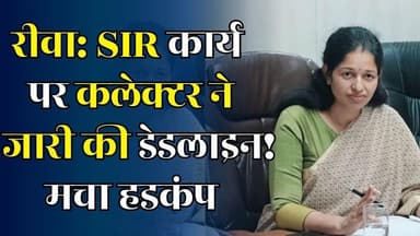 रीवा में मतदाता सत्यापन पर बढ़ी हलचल! कलेक्टर प्रतिभा पाल ने तय की डेडलाइन
#RewaNews #VoterListUpdate #ElectionCommissi...