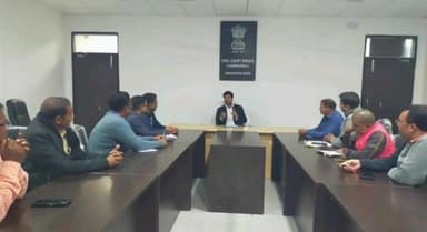 बिरौल: राष्ट्रीय लोक अदालत की तैयारी को लेकर बिरौल में हुई समीक्षा बैठक