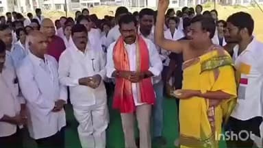 వనపర్తి: వనపర్తి లో ఆసుపత్రి నిర్మాణానికి భూమి పూజ చేసిన ఎమ్మెల్యే మేఘారెడ్డి