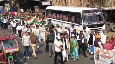 लालसोट: लालसोट में आयोजित यूनिटी मार्च, छात्राओं ने सांस्कृतिक कार्यक्रम की प्रस्तुति दी, लोक कलाकार ने दिया संदेश