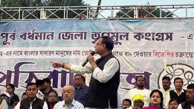 জাঙ্গিপাড়া: মেমারির সভায় যোগ দিলেন জাঙ্গিপাড়ার বিধায়ক স্নেহাশিস চক্রবর্তী