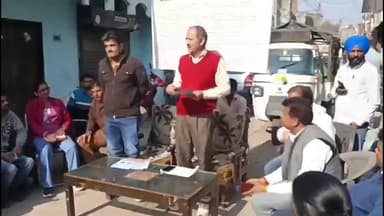 कालका: सूर्य घर योजना: लेबर कॉलोनी में कैंप, वार्ड 18 की जनता को सोलर पैनल की जानकारी दी गई