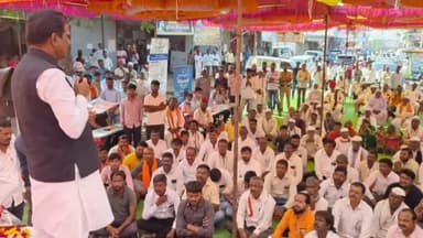 बदनापूर: दाभाडी येथे मोफत आरोग्य तपासणी शिबिराचे माजी केंद्रीय मंत्री रावसाहेब पाटील दानवे यांच्या हस्ते करण्यात आले उद्घाटन