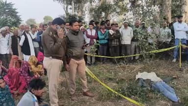 #अलीगढ प्रेम प्रसंग में युवक मनीष की हत्या की आशंका परिजनों ने युवती से प्रेम प्रसंग की कही बात युवती के परिजनों पर जता...