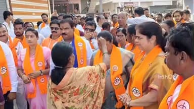 बुलढाणा: प्रभाग क्रमांक नऊ मध्ये शिवसेनेच्या वतीने प्रचार रॅली उत्साहात संपन्न