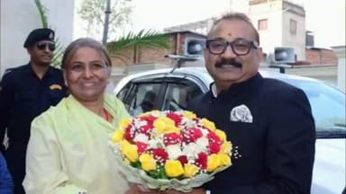 बेलागंज: मनोरमा देवी ने मंत्री अशोक चौधरी से की मुलाकात, विकास कार्यों पर हुई चर्चा