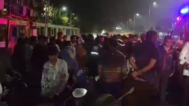 ભાવનગર: અકવાડા નજીક બાઇક સ્લીપ થઈ જતા એક વ્યક્તિને ઈજા પહોંચી