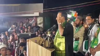 पुसद: शहरातील वसंत नगर परिसरात एमआयएमचे माजी खासदार इम्तियाज जलील यांची सभा पडली पार