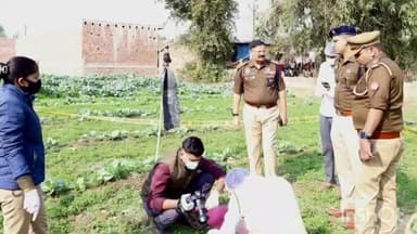 शाहजहांपुर: खेत में 22 वर्षीय युवती का गला रेतकर हत्या, शव मिला खून से लथपथ, पुलिस अधीक्षक ने किया घटना स्थल का निरीक्षण