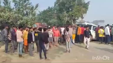 अमनौर: अमनौर में स्कार्पियो से स्कूल वैन की टक्कर, परिवहन विभाग ने जांच का आदेश दिया