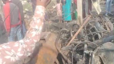 simraha में 3:00 आग लगी है