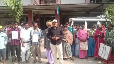 करायपरसुराय: सान्ध पंचायत के सलेमपुर गांव में नल जल योजना के निर्माण को लेकर ग्रामीणों का प्रदर्शन #jansmasya