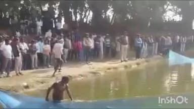 गुरारू: ददनापुर पोखरा में युवक डूबा, लापता, एसडीआरएफ टीम को बुलाया गया