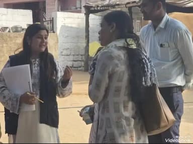 आहोर: डब्लूएचओ की टीम ने तालियाणा में पोलियो अभियान का किया निरीक्षण