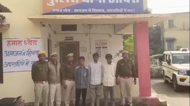 सागवाड़ा: ओबरी थाना क्षेत्र में ब्लाइंड मर्डर का पुलिस ने किया खुलासा, 72 घंटे में तीन आरोपियों को किया गिरफ्तार