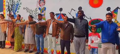 बैहर: रेलवाही विद्यालय में मनाया गया संविधान दिवस