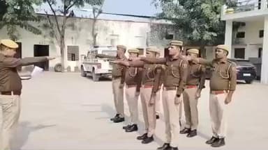 मसूदा: संविधान दिवस पर जिला पुलिस मुख्यालय में संविधान का सामूहिक वाचन किया गया