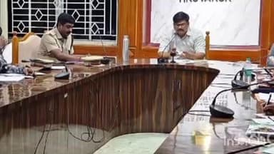 திருவாரூர்: ஆட்சியரகத்தில் வரும் 27ஆம் தேதி முதல் 30-ம் தேதி வரை ஆரஞ்ச் அலர்ட் எச்சரிக்கை விடுத்ததன் பேரில் ஆய்வு கூட்டம்