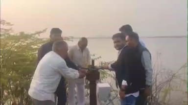 विजयनगर: बिजयनगर क्षेत्र में नारायण सागर बांध की नहरें सिंचाई के लिए खोली गईं, रबी फसल के लिए 27 नवंबर तक होगी पानी की टेस्टिंग