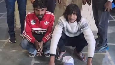 गन्नौर: सोनीपत-गन्नौर रोड पर अवैध हथियारों के साथ वारदात की फिराक में खड़े दो युवक गिरफ्तार