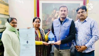 सिल्ली: जल संरक्षण जैसे विषय पर झारखंड बालिका आवासीय विद्यालय को मिला सम्मान, पूर्व विधायक ने की सराहना