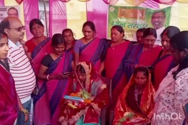 पड़वा: सेवा के अधिकार सप्ताह के तहत राजहारा पंचायत सचिवालय में शिविर का आयोजन