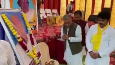 पोलायकलां: मंत्री परमार ने शालिग्राम तोमर को श्रद्धांजलि दी, पोलायकलां में पूर्व संघ प्रचारक की 15वीं पुण्यतिथि पर सम्मान समारोह