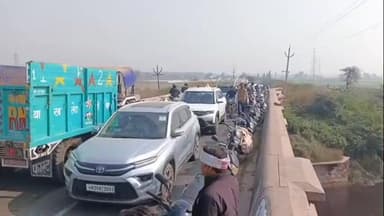 छाता: छाता के गांव भदावल आगरा कैनल पर बाइक से टकराने के बाद युवक को ट्रैक्टर ट्राली ने कुचला, मौके पर हुई दर्दनाक मौत