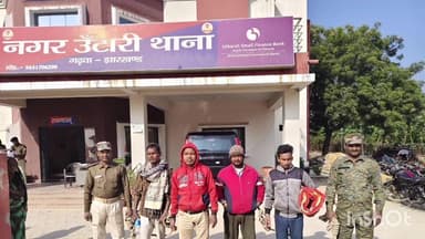 बंशीधरनगर (नगर उंटारी): बंशीधर नगर: पुलिस ने फरार चल रहे चार वारंटियों को बुधवार को किया गिरफ्तार