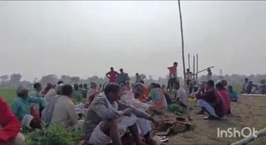 शाम्हो अकहा कुरहा: सोनवर्षा में यज्ञ की तैयारियों की हुई शुरुआत, स्थल पूजा की गई