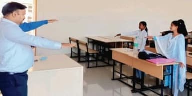 हुसैनाबाद: संविधान दिवस पर कॉलेज में दिखा जोश, युवा शक्ति ने देशप्रेम की प्रतिज्ञा दोहराई