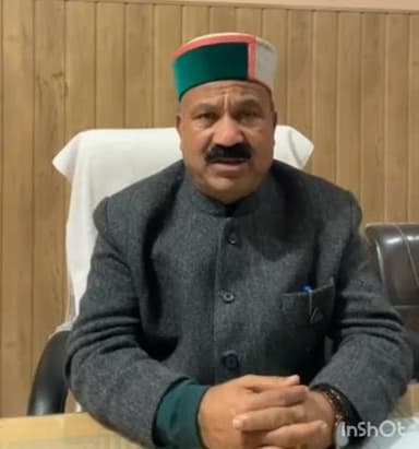 चच्योट: लाल चंद कौशल ने सरकार में नई ताजपोशी पर जताया मुख्यमंत्री का आभार, नाचन में किया धन्यवाद