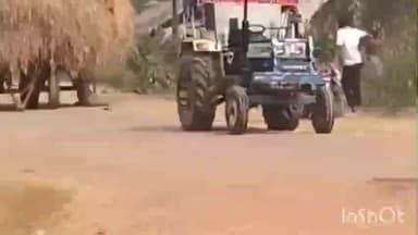 धमधा: धमधा ब्लॉक के परोड़ा गांव में बड़ा हादसा टला, ट्रॉली में लगी आग पर ग्रामीणों ने पाया काबू