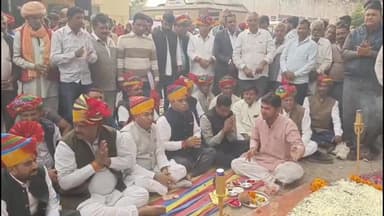 कोटड़ी: कोटड़ी पंचायत समिति परिसर में पंडित दीनदयाल उपाध्याय की प्रतिमा स्थापित, जनप्रतिनिधियों ने किया अनावरण