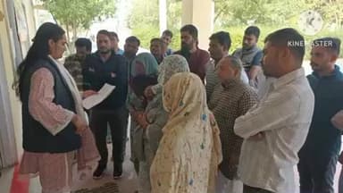 नावां: नाबालिग के अपहरण के मामले को लेकर उपखंड अधिकारी को दिया ज्ञापन, 48 घंटे का अल्टीमेटम