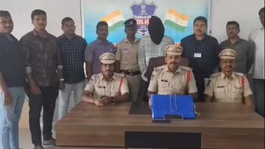 ఆర్మూర్: నవీపేట లోని నందిగాం గ్రామ శివారులో చైన్స్ స్నాచింగ్స్ కు పాల్పడ్డా వ్యక్తి అరెస్ట్: నార్త్ సీఐ శ్రీనివాస్ వెల్లడి