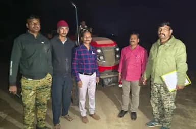 लाखांदूर: विरली बुद्रुक येथे अवैध वाळू वाहतूक करणाऱ्या ट्रॅक्टरला पकडले; महसूल विभागाची कारवाई ,लाखांदूर पोलिसात गुन्हा दाखल