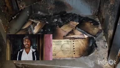 निफाड: मरळगोई खुर्द येथे लागलेल्या आगीत घर जळून खाक; ७ लाखांचे नुकसान