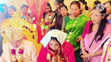 আমবাসা: আমবাসা এলাকায় একটি বিবাহ অনুষ্ঠানে যোগ দেন জেলা পরিষদের সভাধিপতি