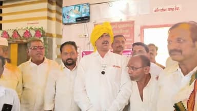 अंबड: चिंचखेड येथील खंडोबाचे आ नारायण कुचे यांनी घेतले दर्शन...