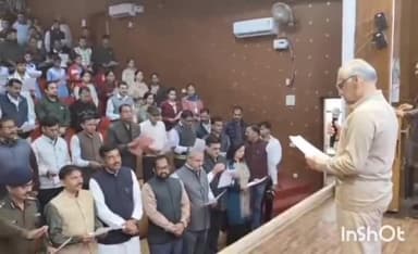 घाटीगांव: ग्वालियर के बाल भवन में संविधान दिवस गरिमामय ढंग से मनाया गया