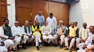 ब्यावरा: राज्यमंत्री नारायण सिंह पंवार खेरासी गांव में श्रीमद् भागवत कथा के समापन में हुए शामिल