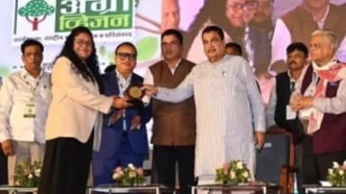 आर्णी: जवळा येथील एनटी जाधव डेअरी फार्म उत्कृष्ट दूध उत्पादन पुरस्काराने सन्मानित