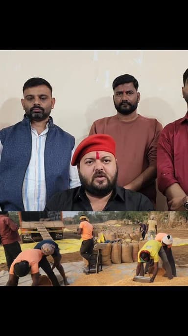 करणी सेवा परिवार के के राष्ट्रीय अध्यक्ष जीवन सिंह शेरपुर ने किसानों के लिए रखी मांग Rajneesh Harvansh Singh HK News मीड...